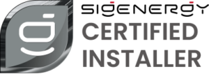 Sigenergy approved installer PLUS